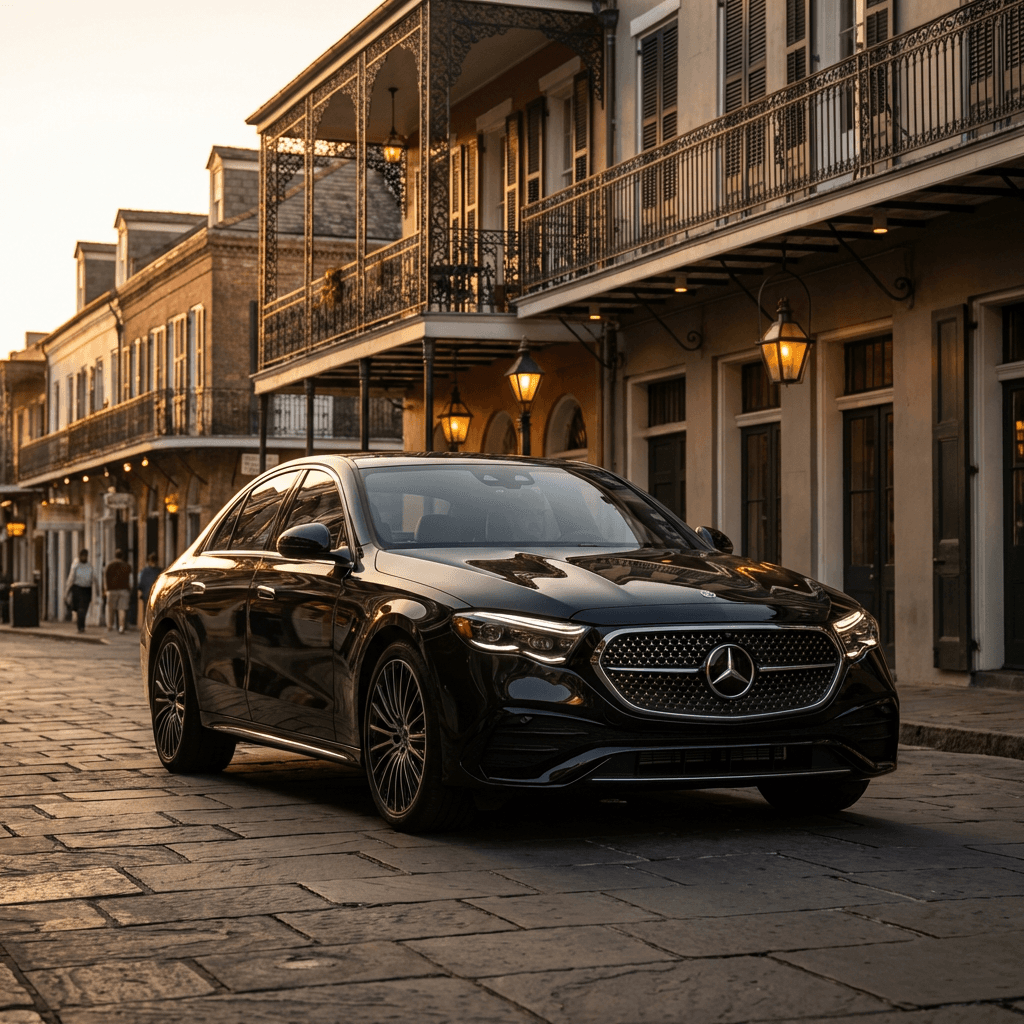 MSY to the French Quarter, Jazzy Limousine & Shuttle New Orleans