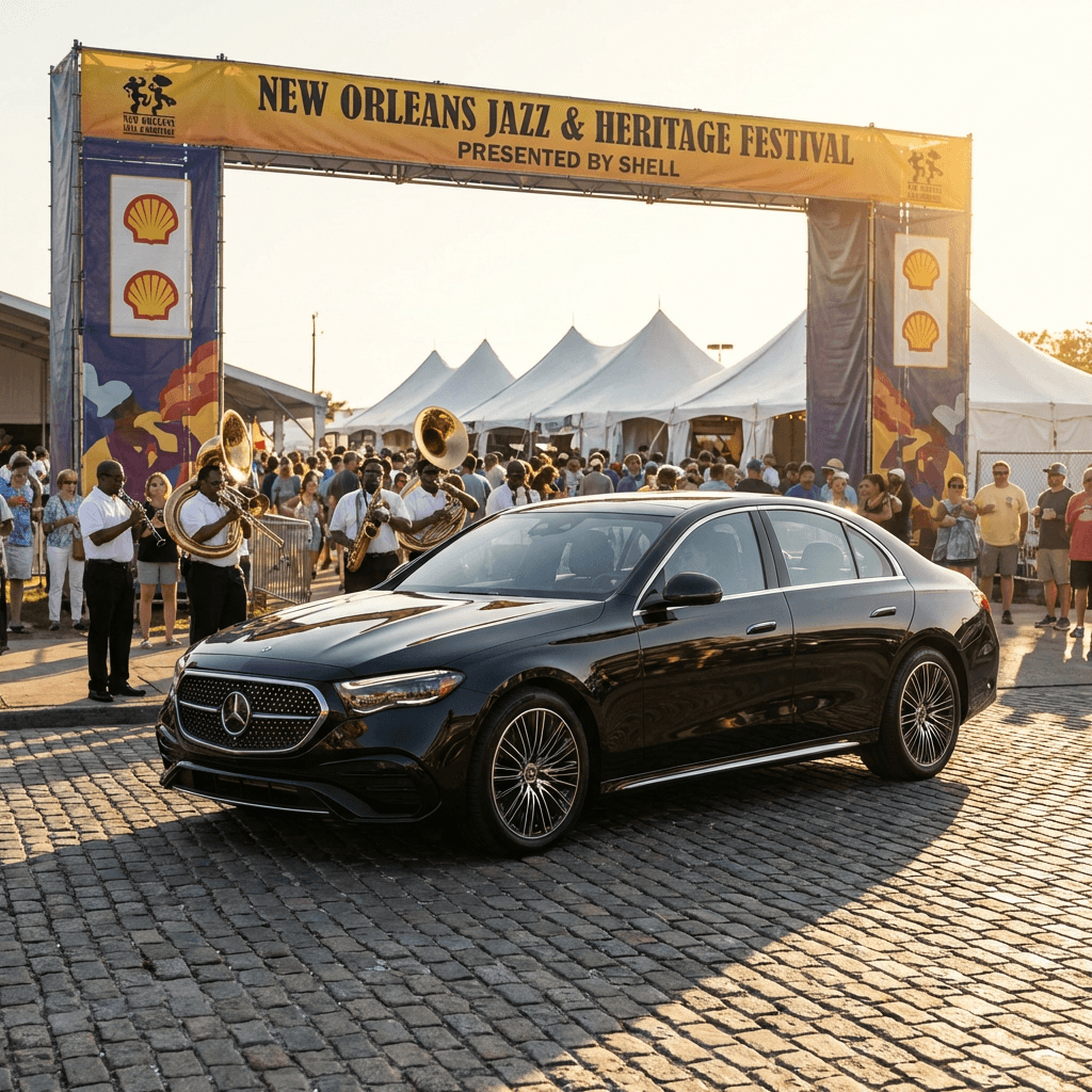 Festival & Event Transportation, Jazzy Limousine & Shuttle New Orleans