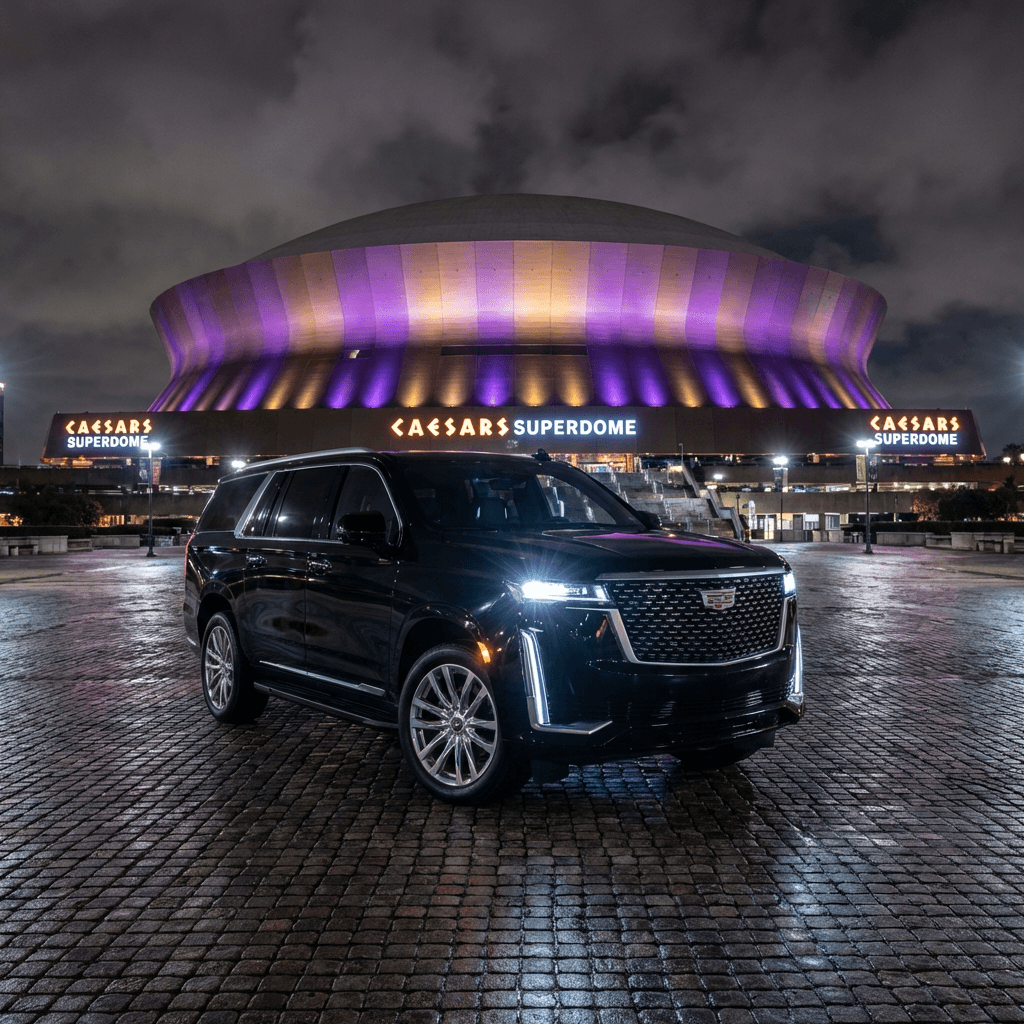 Superdome & Smoothie King Center, Jazzy Limousine & Shuttle New Orleans
