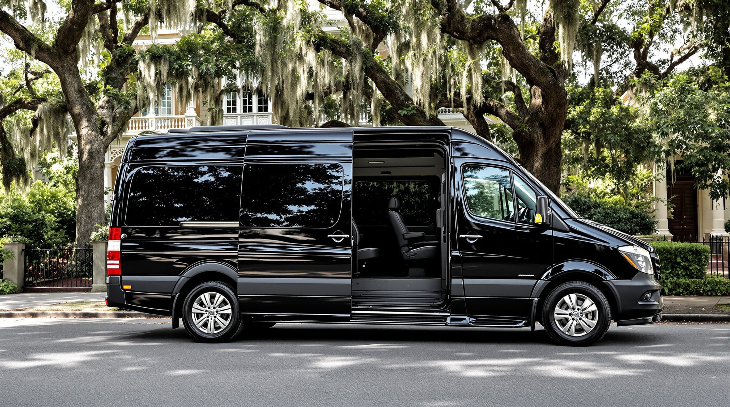 Luxury Sprinter Van Service in New Orleans, Jazzy Limousine & Shuttle New Orleans