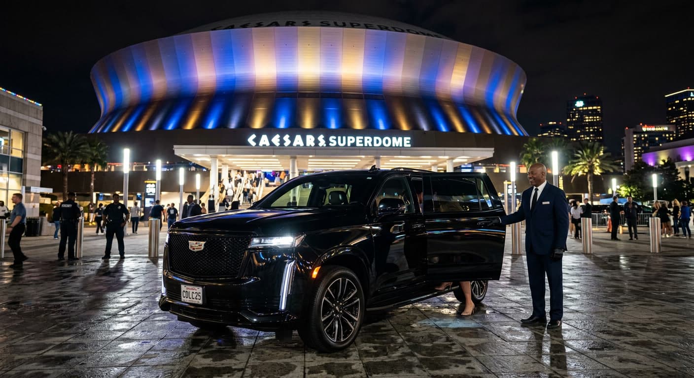 Experience Sugar Bowl 2026 with Ease and Luxury — New Orleans luxury transportation