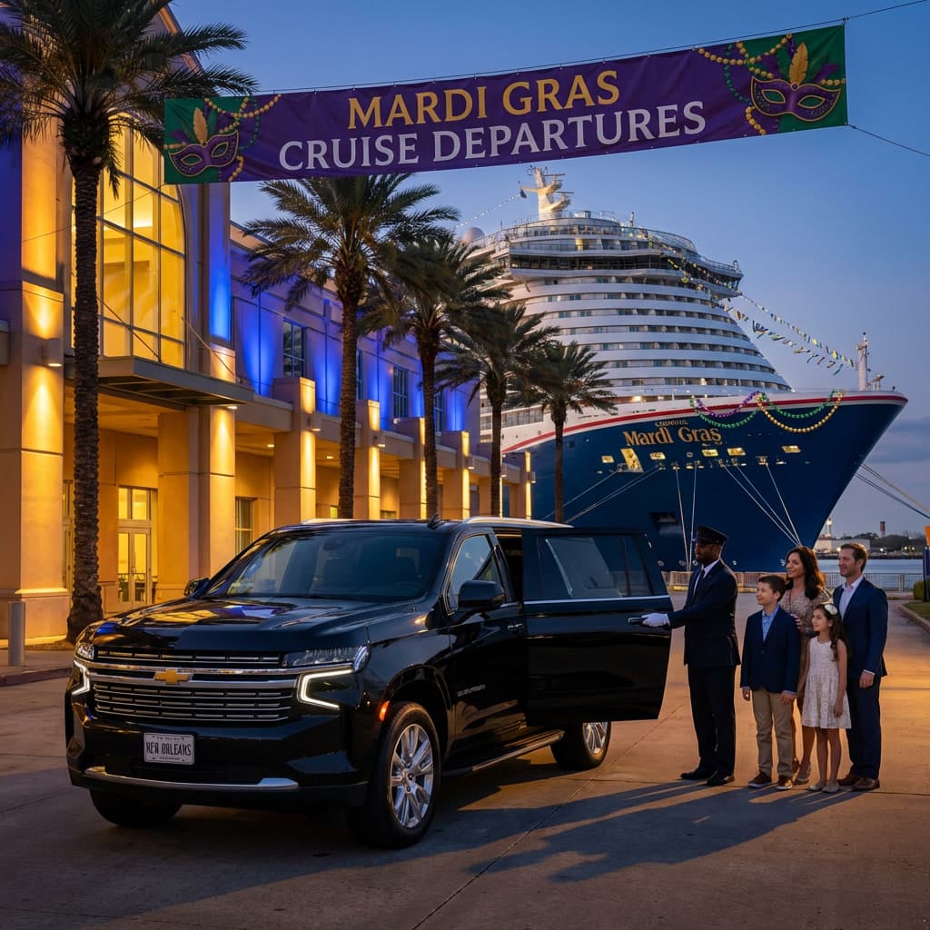 How to Handle Cruise Port Shuttle Gaps Before Mardi Gras Crowds Hit — New Orleans luxury transportation