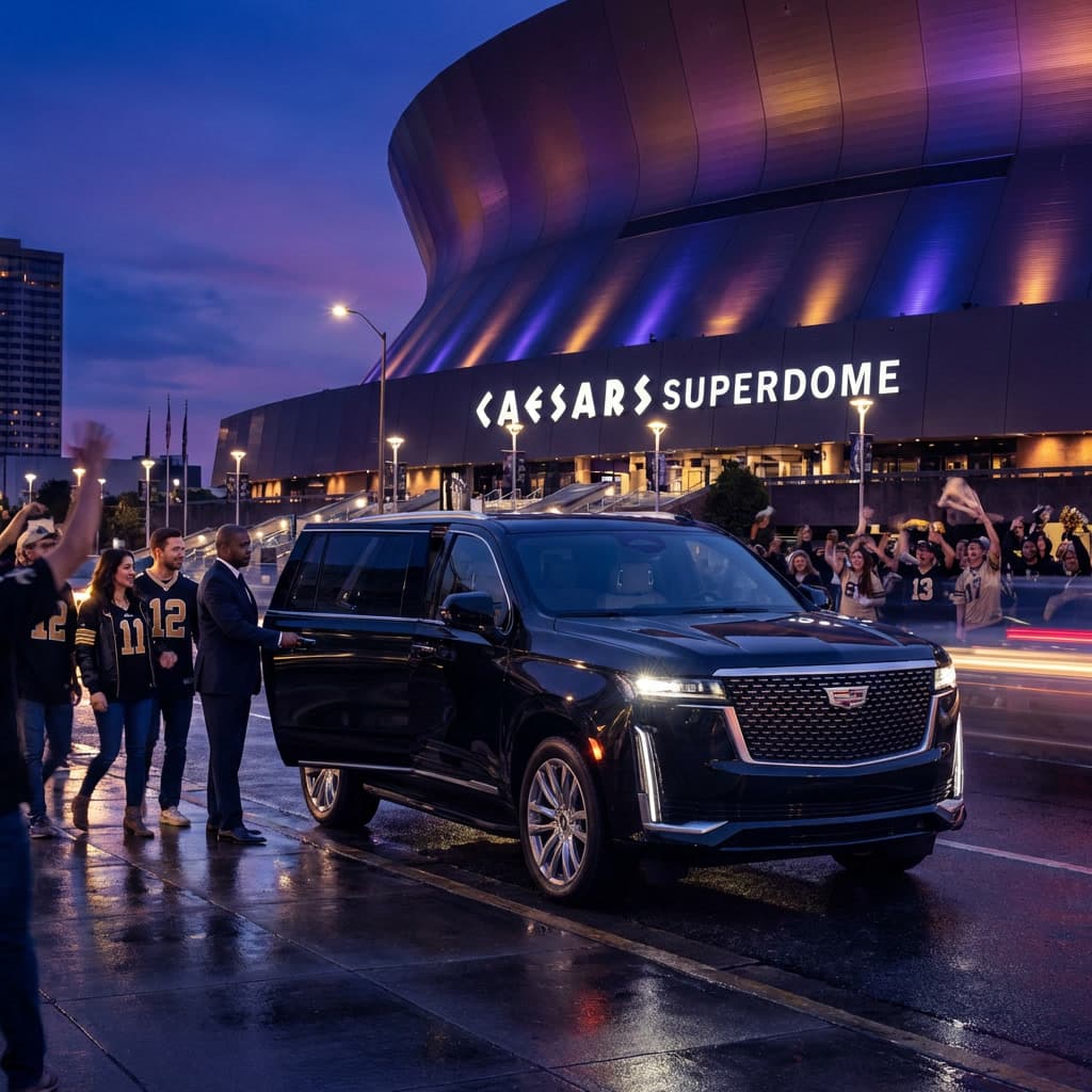 Backup Plans For Saints Game Transportation Cancellations — New Orleans luxury transportation
