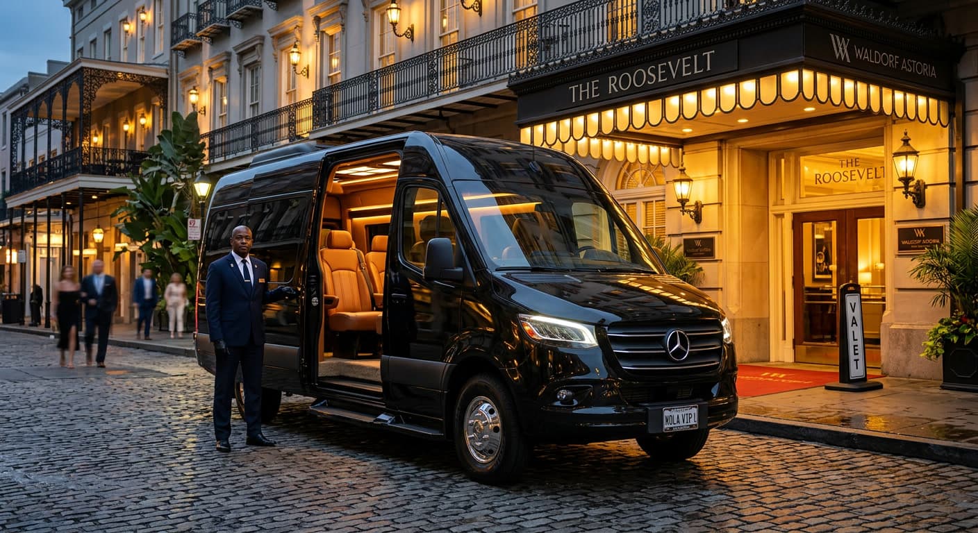 When Your Group Needs Extra Space: Mercedes Sprinter Solutions — New Orleans luxury transportation