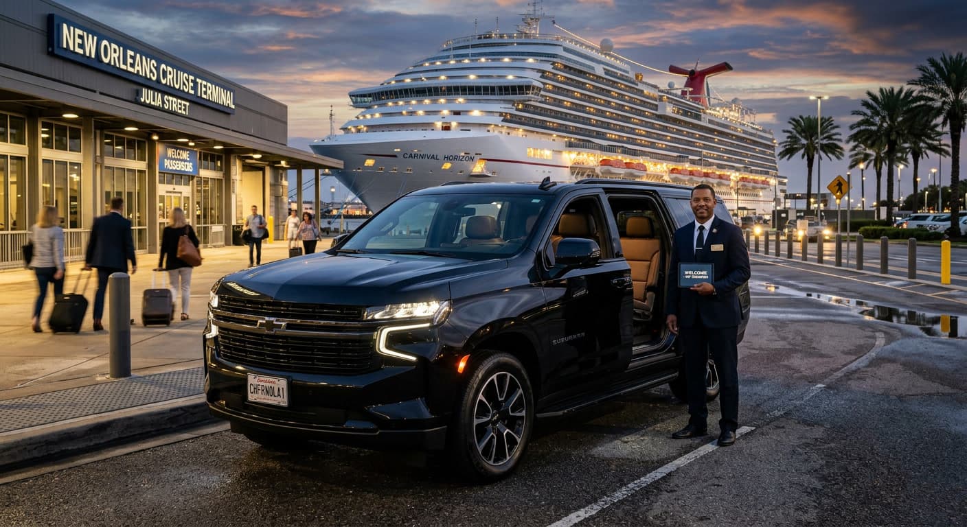 Norwegian Cruise Line Port Transfer Troubleshooting Guide — New Orleans luxury transportation