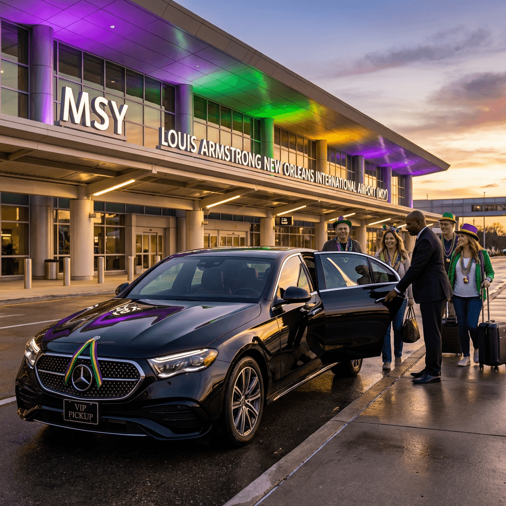 Common Mardi Gras Airport Transfer Problems And Their Solutions — New Orleans luxury transportation