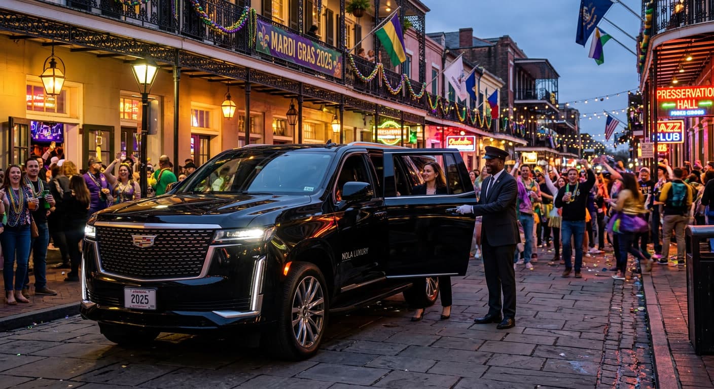 Thanksgiving in New Orleans 2025: Celebrate in Luxury and Elegance with Jazzy Limousine & Shuttle — New Orleans luxury transportation