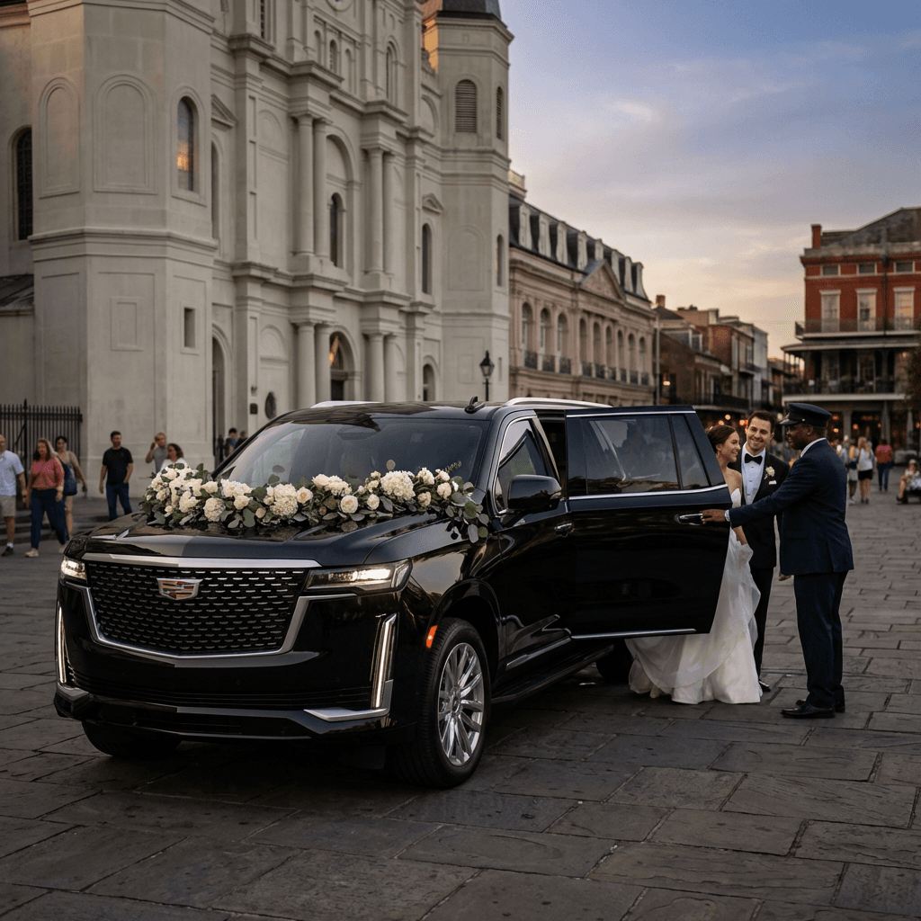 Planning a Wedding in New Orleans: Transportation Checklist — New Orleans luxury transportation