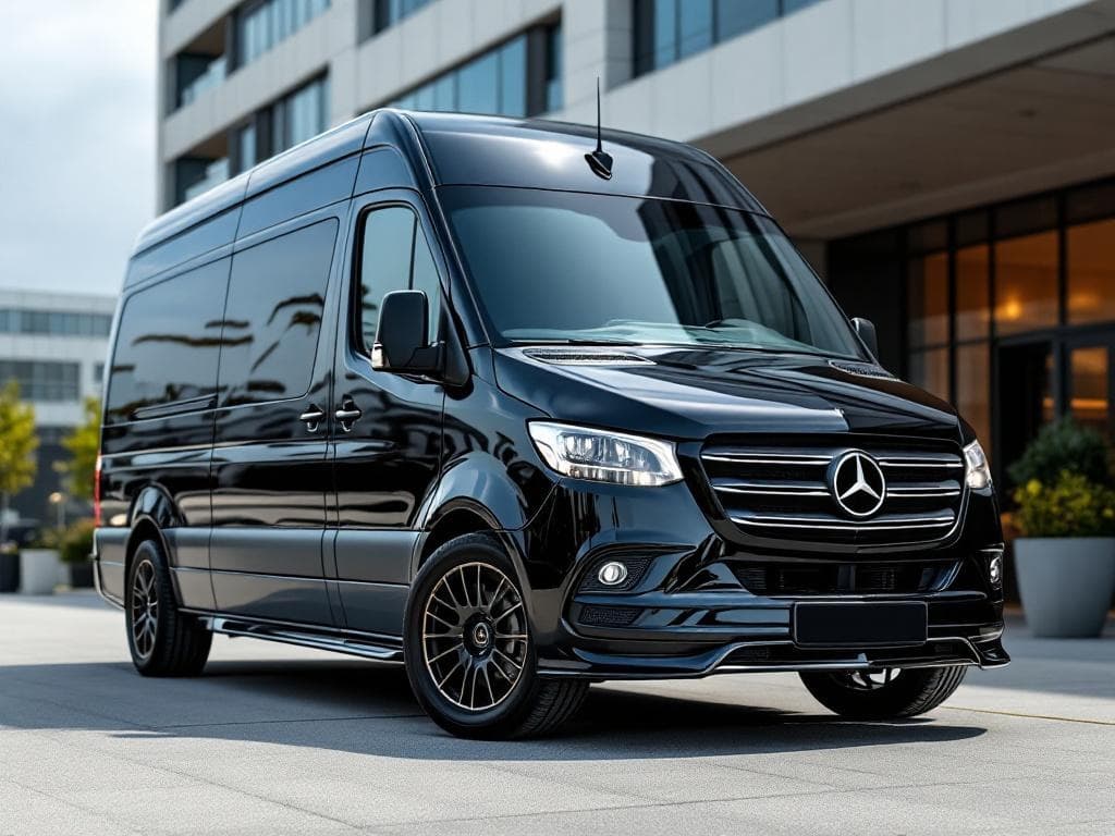 Executive Mercedes Sprinter — Jazzy Limousines Sprinter Van