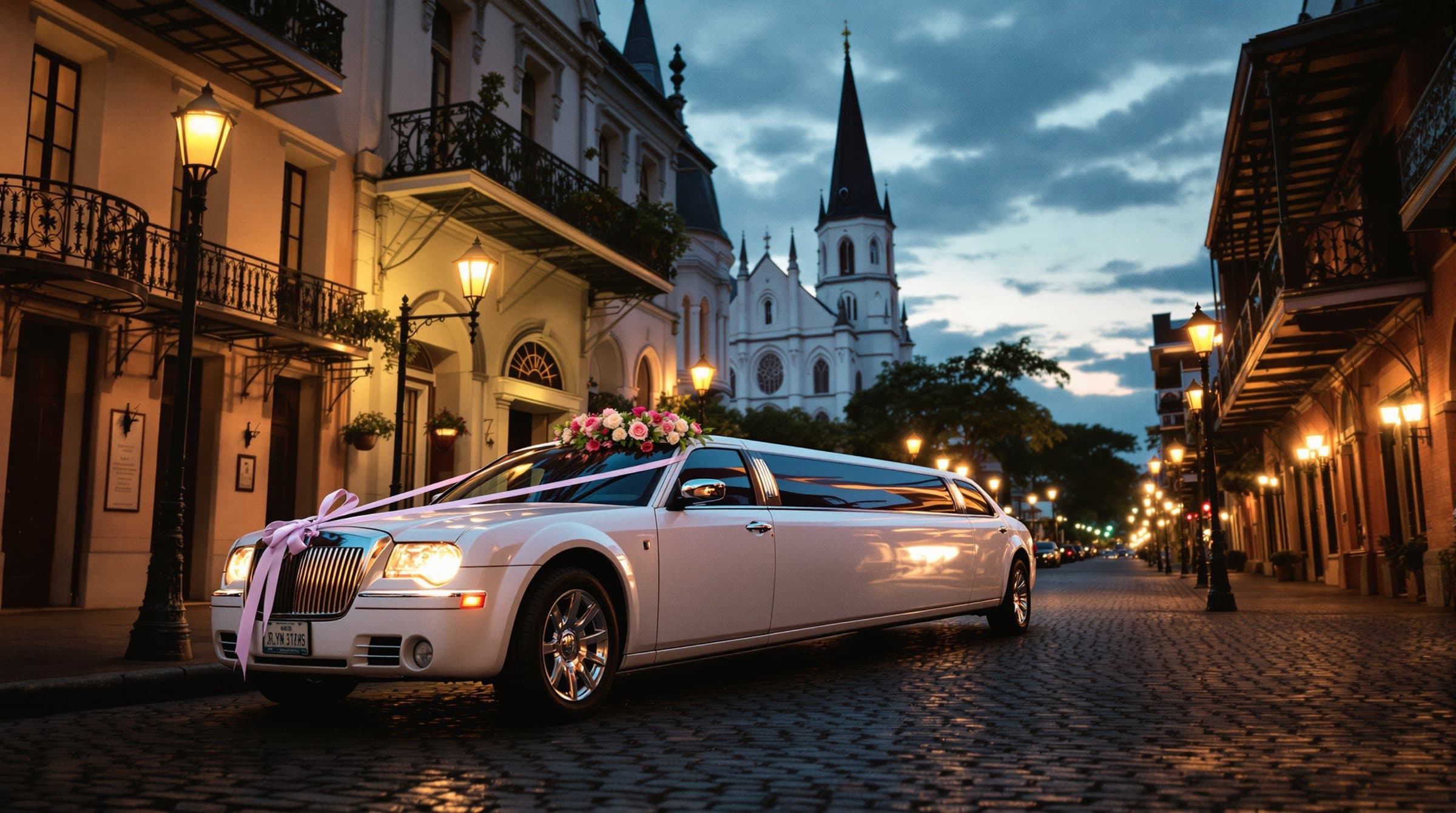 New Orleans Wedding Limo & Shuttle Service, Jazzy Limousine & Shuttle New Orleans