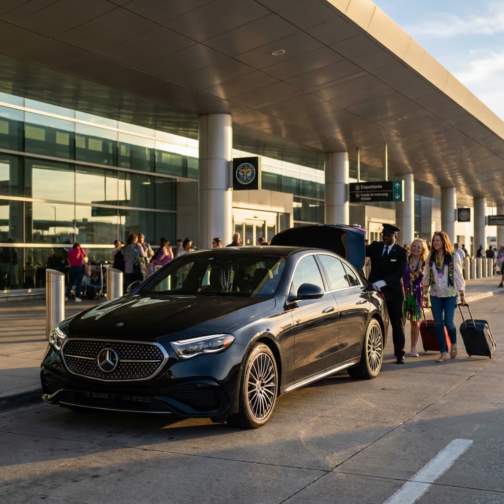Understanding Your Airport Transportation Options After Mardi Gras — New Orleans luxury transportation