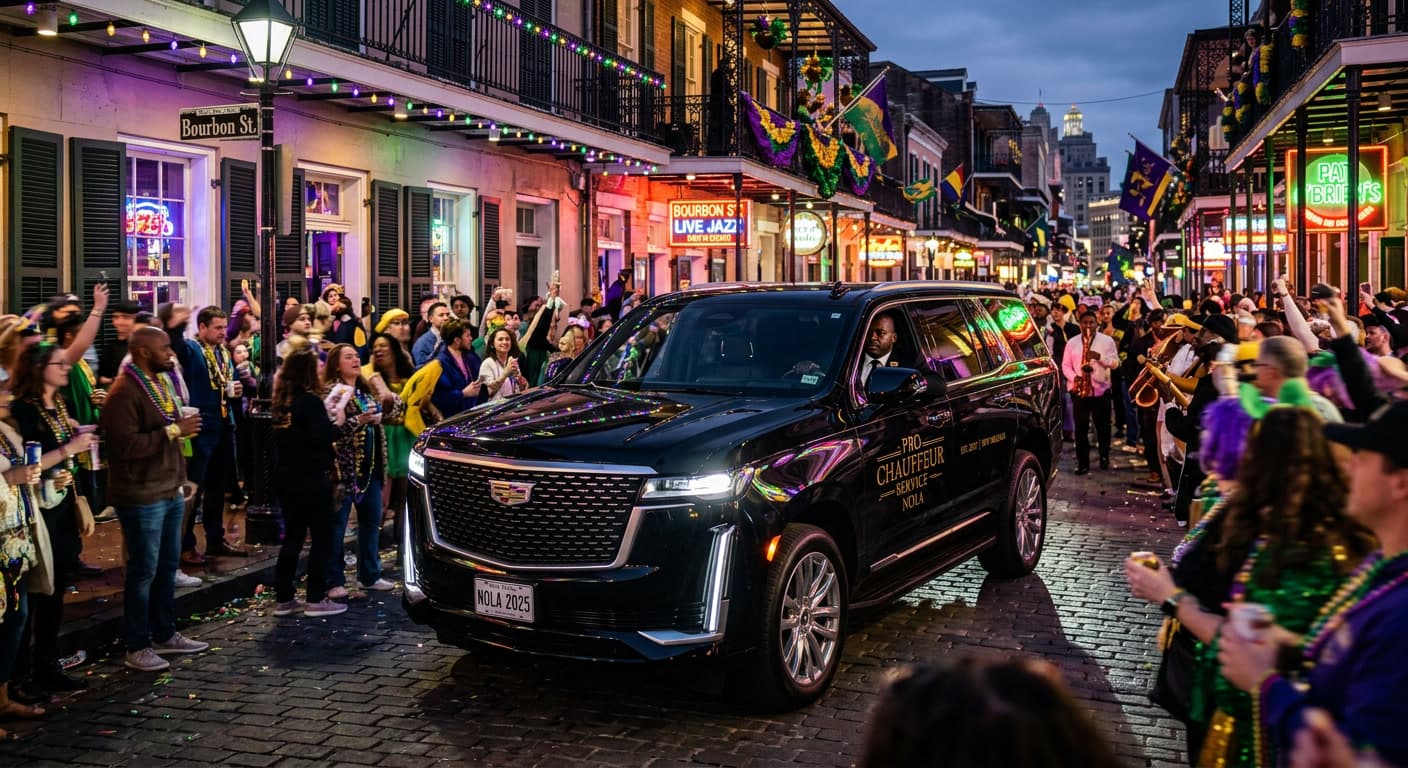 Experience the Magic of Celebration in the Oaks with Jazzy Limousine & Shuttle — New Orleans luxury transportation
