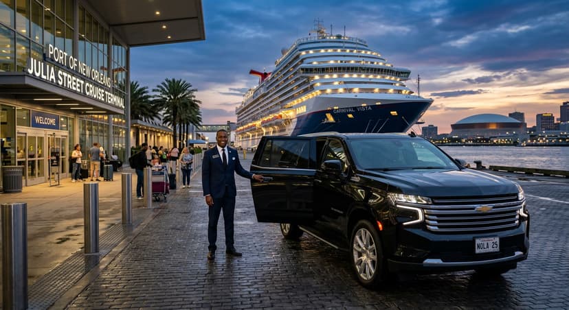 Making Last-Minute Changes To Your American Cruise Lines Transfer, New Orleans luxury transportation