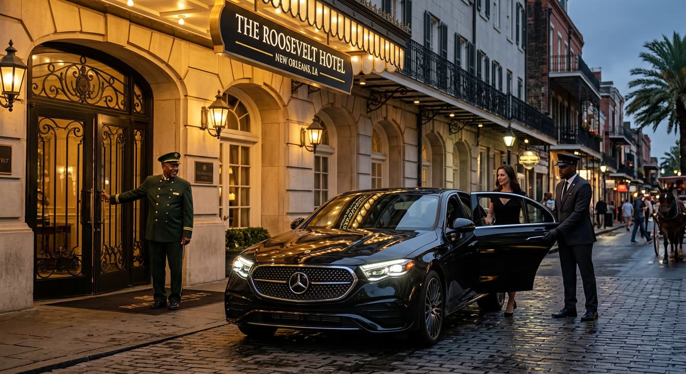 French Quarter Hotel Shuttle Service: Getting Around New Orleans — New Orleans luxury transportation
