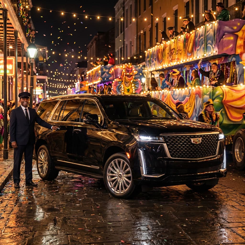 Mardi Gras 2026: How to Navigate the City Like a Pro — New Orleans luxury transportation