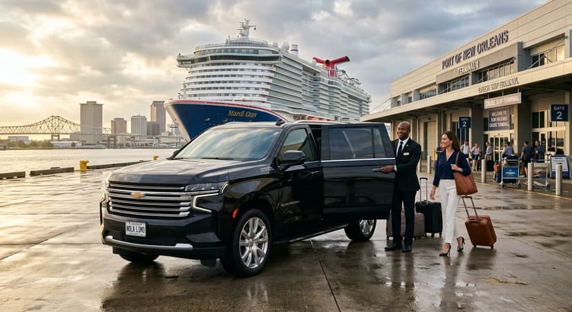 New Orleans Cruise Port Transfer Tips You Need to Know, New Orleans luxury transportation