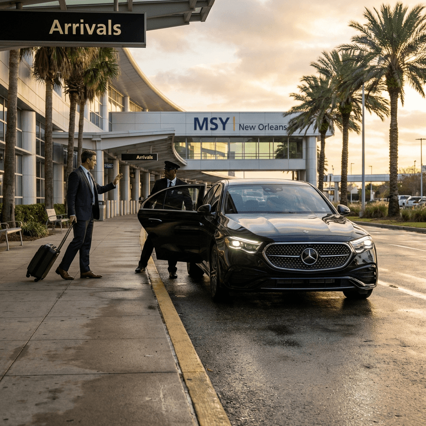 Quick Solutions When Your Airport Transfer Is Running Late, New Orleans luxury transportation