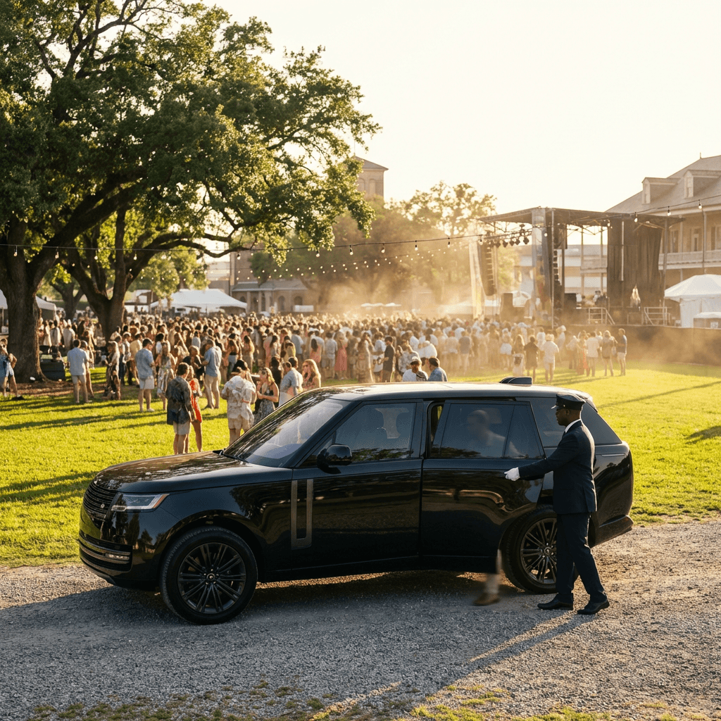 Ride in Rhythm: New Orleans Jazz Festival Limousine Service — New Orleans luxury transportation
