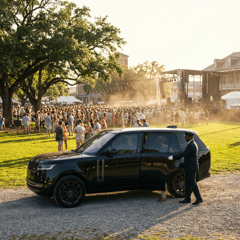 Ride in Rhythm: New Orleans Jazz Festival Limousine Service, New Orleans luxury transportation