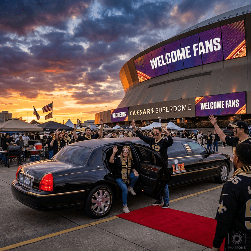 LSU and Saints the Same Weekend: 2026 Double-Header Transportation Guide, New Orleans luxury transportation