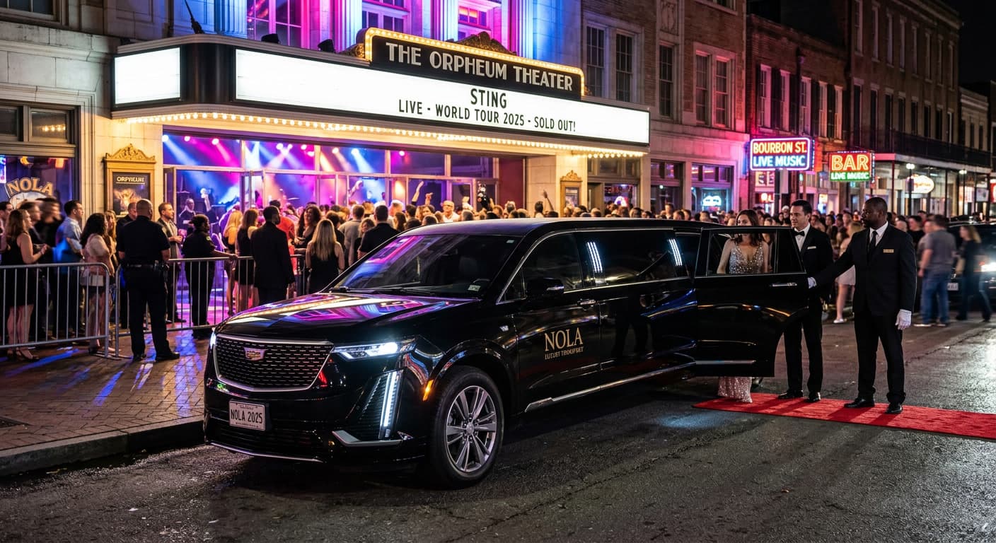 Taylor Swift Concert New Orleans: Chauffeured Elegance For Swifties — New Orleans luxury transportation