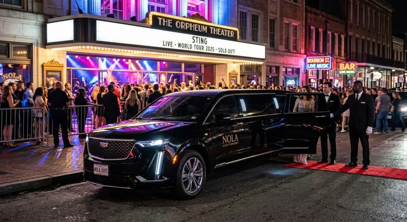 Taylor Swift Concert New Orleans: Chauffeured Elegance For Swifties, New Orleans luxury transportation