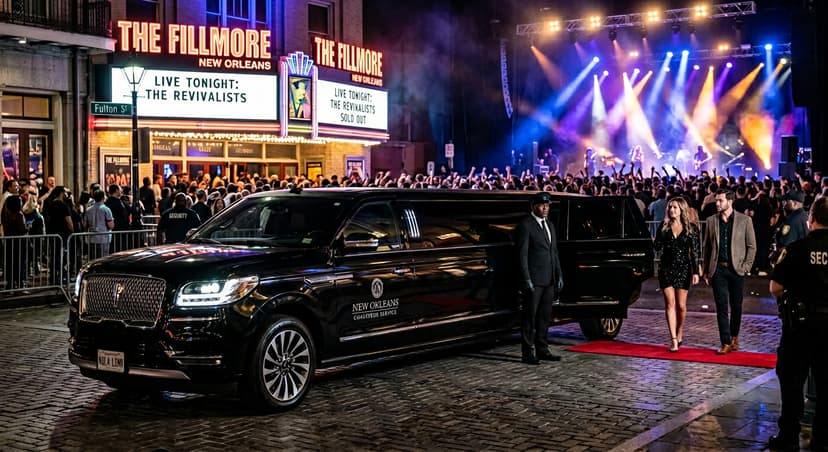 Elevate Your Taylor Swift Concert New Orleans Experience: VIP Style, Local Fun, and Stress-Free Travel, New Orleans luxury transportation