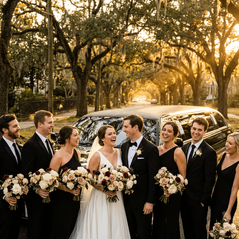 4 Tips to Hire Your Dream Wedding Transport Service in 2025, New Orleans luxury transportation