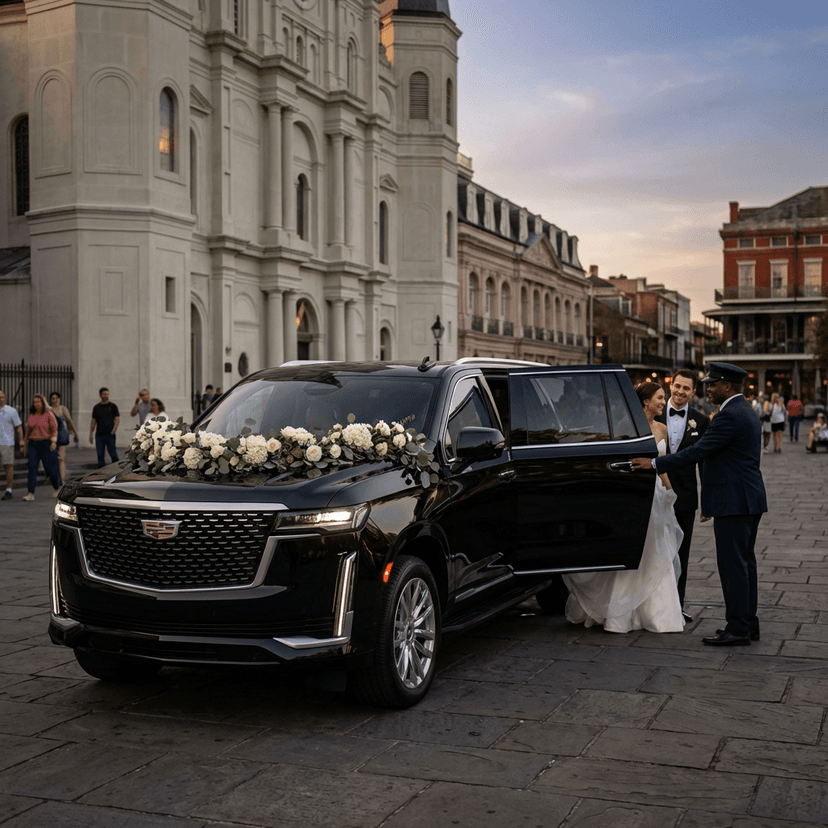 Planning a Wedding in New Orleans: Transportation Checklist, New Orleans luxury transportation
