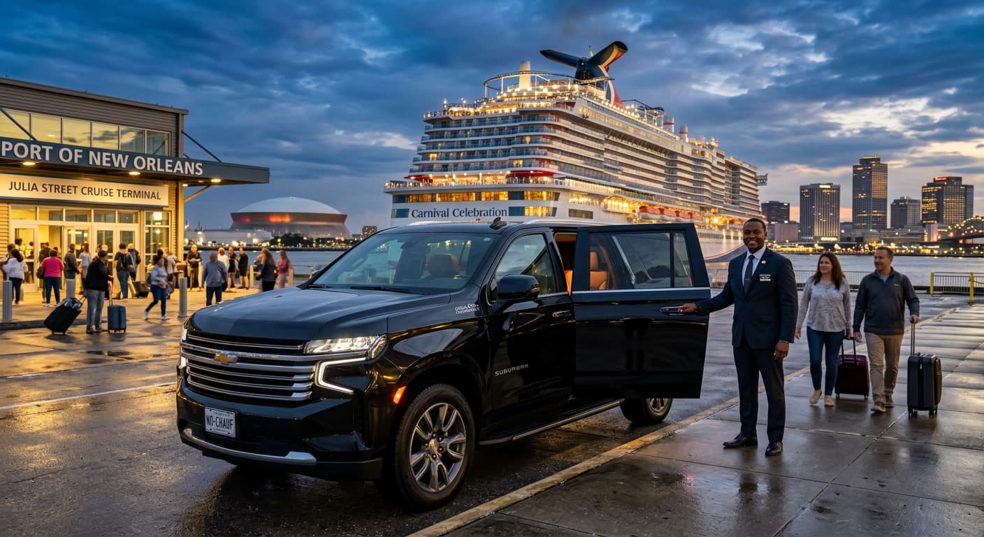 What To Do If You Miss Your Cruise Port Shuttle In New Orleans — New Orleans luxury transportation