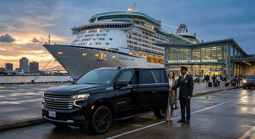 What To Do If Your Viking Cruise Shuttle Is Overbooked, New Orleans luxury transportation
