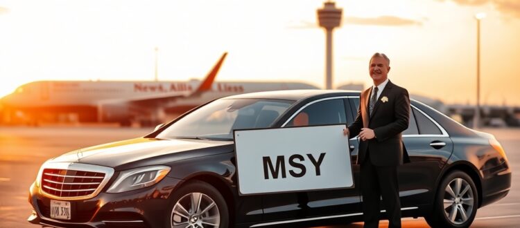 New Orleans limousine service - airport transfer hero